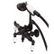 Kingston Brass CA21T5 3-3/8" Tub Wall Mount Clawfoot Tub Faucet with Hand Shower, Oil Rubbed Bronze CA21T5 - alternate 1